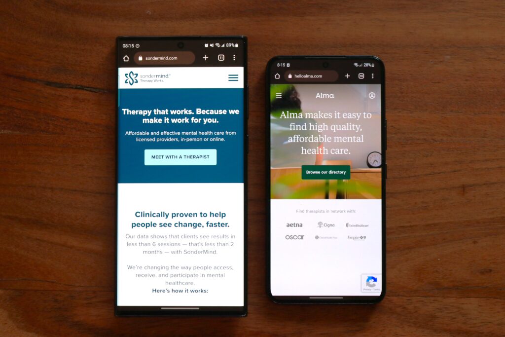 SonderMind Vs. Alma ⚖️ Which Is Better for Finding Therapy?
