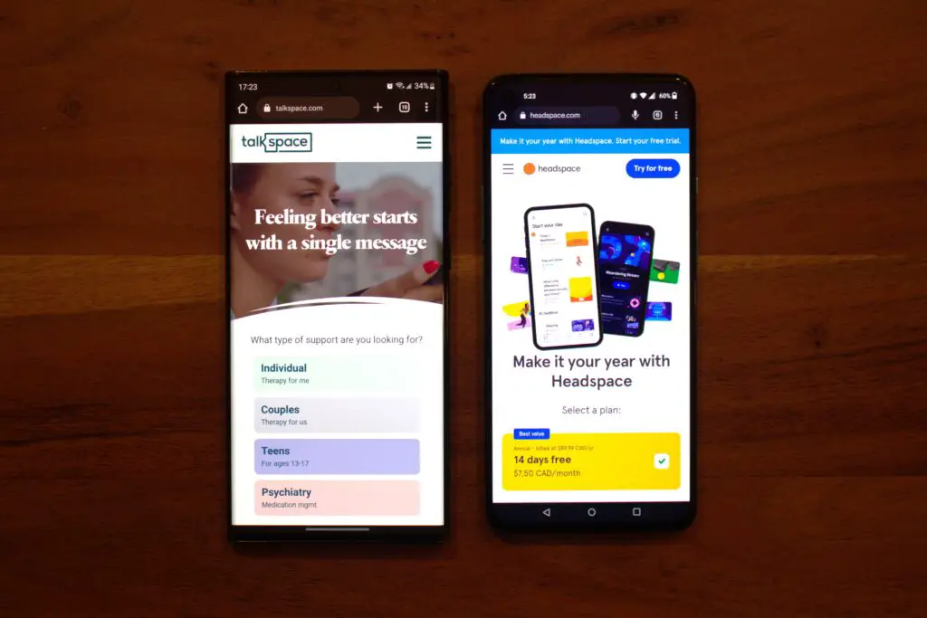 Talkspace Vs. Headspace ⚖️ Which One Is Better? Safe Sleep Systems